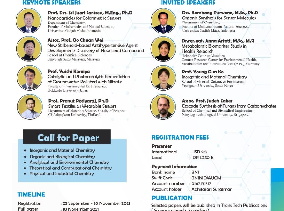 The 4th International Conference on Chemical Sciences (ICCS)